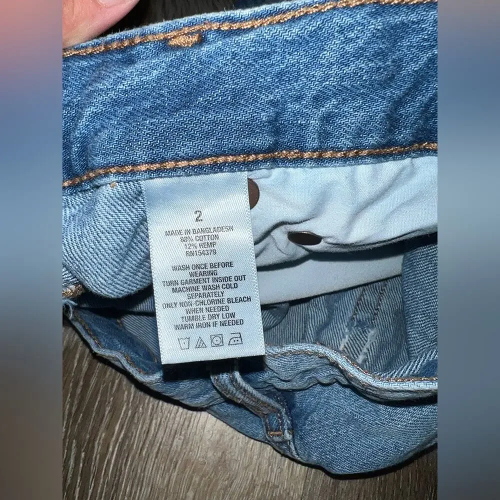 Aeropostale 90”s baggy jeans distressed women’s jeans